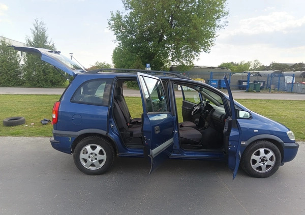 Opel Zafira cena 7000 przebieg: 298431, rok produkcji 2002 z Bydgoszcz małe 121